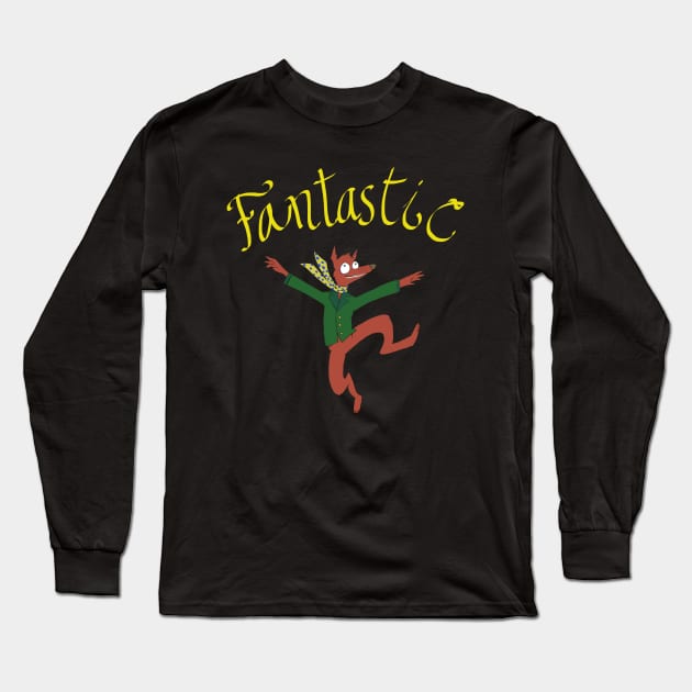 Fantastic Mr Fox 1 Long Sleeve T-Shirt by PacoRubioCastillo